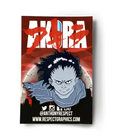 Akira Capsule Esper Tetsuo Manga Edition 80s Anime Soft Enamel Pin by Anthony Respect