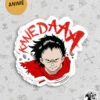 Akira Capsule Gang Esper Tetsuo Classic Shouting Edition 80s Anime Vinyl Stickers Designed By Anthony Respect Stack Mockup 2