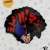 Devilman Akira Fudo Transformation Anime Edition 80s Anime Large Vinyl Sticker Designed By Anthony Respect Stack Mockup 1