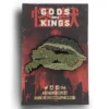 Gamera 65 Flying TMNT Edition Gold Enamel Finish Kaiju Gods and Kings Soft Enamel Pin By Anthony Respect