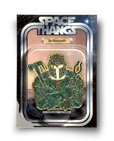 Space Thangs The Blacksmith Galaxy Super Limited Edition This Is The Way Soft Enamel Pin By Anthony Respect